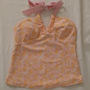 Lilly Pulitzer tankini top size 4